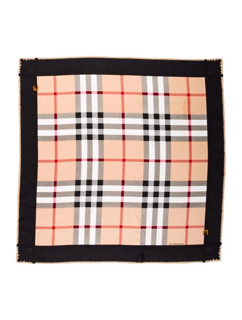 burberry silk nova check scarf|Burberry silk scarf.